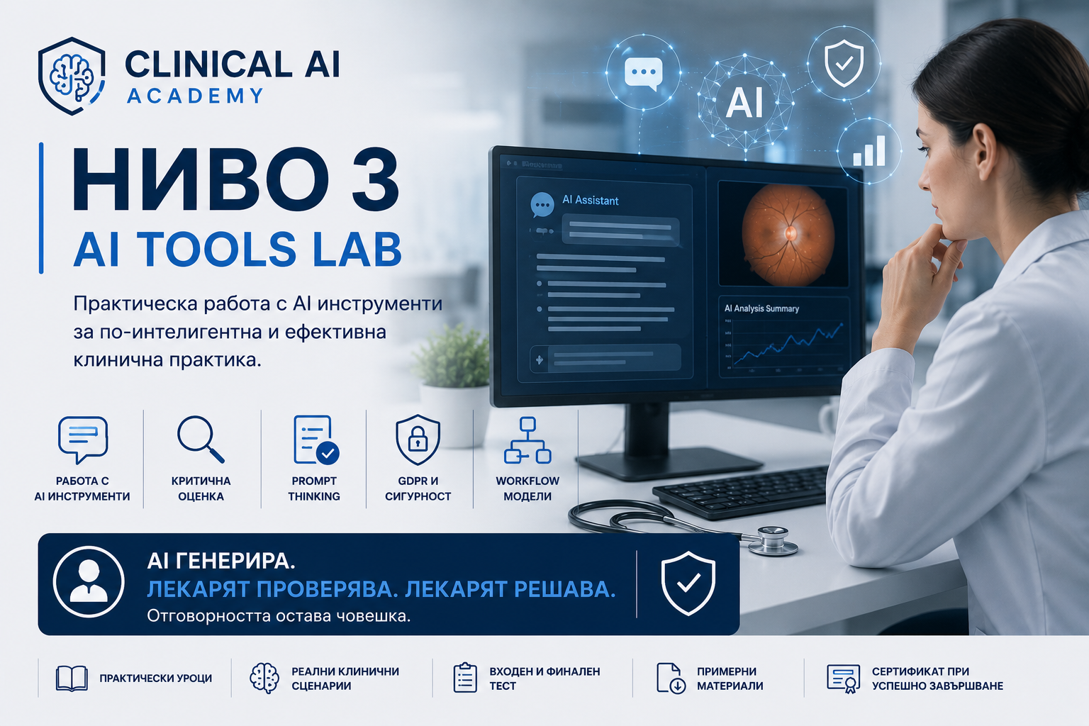Clinical AI Training – Ниво 3