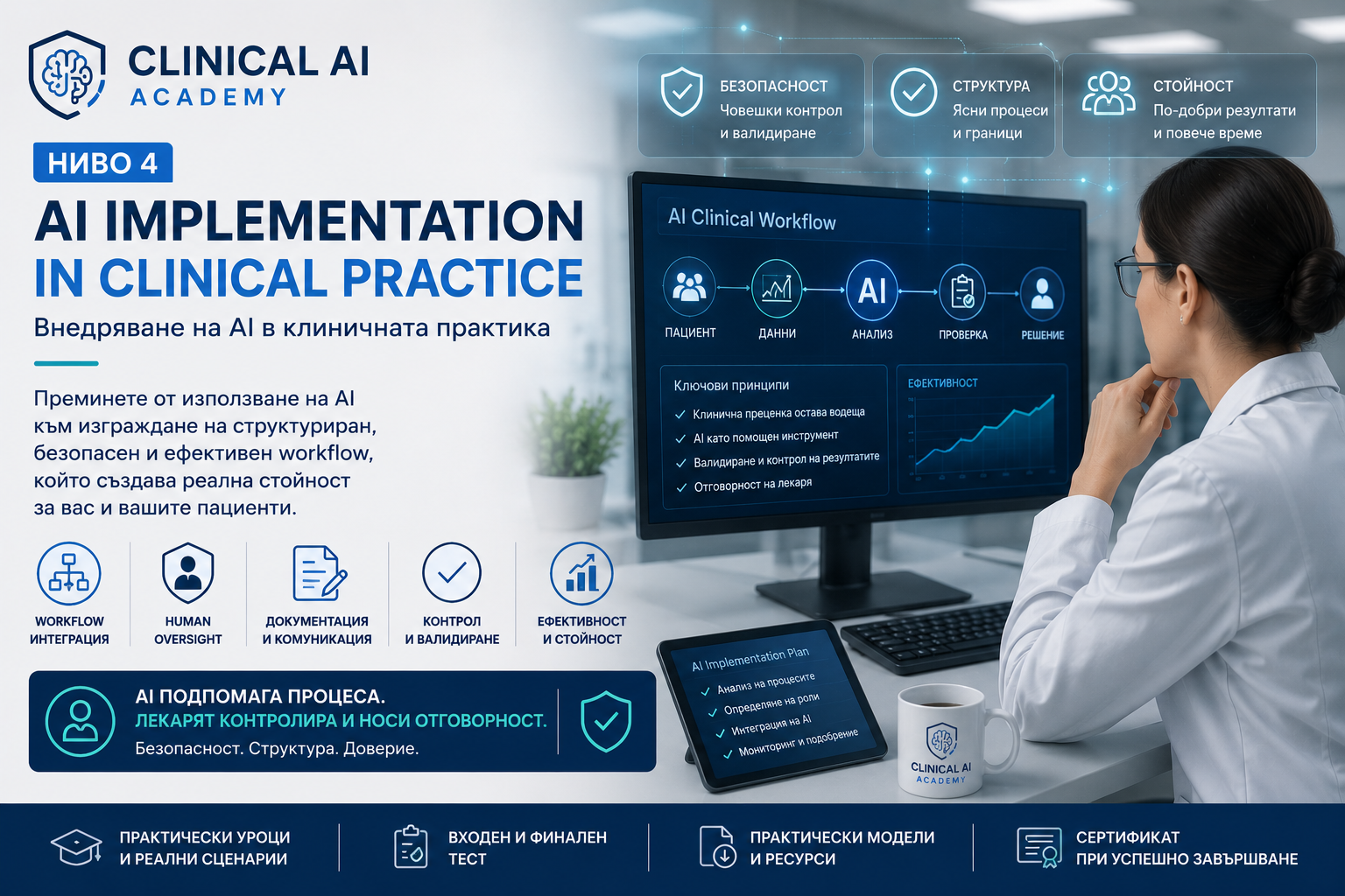 Clinical AI Training – Ниво 4